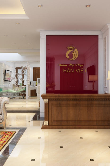 Thiết kế Spa Hàn Việt số 8 Hàm Long