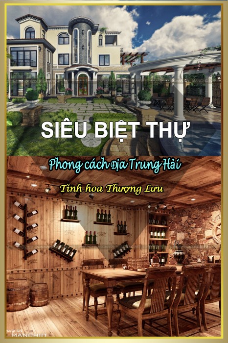 Thiết Kế Kiến Trúc Biệt Thự Địa Trung Hải