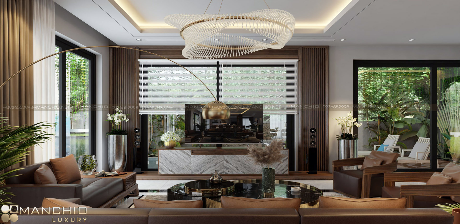 Luxury Villa Interior Design by Manchio